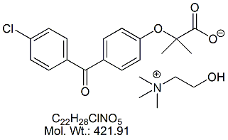 Choline Fenofibrate